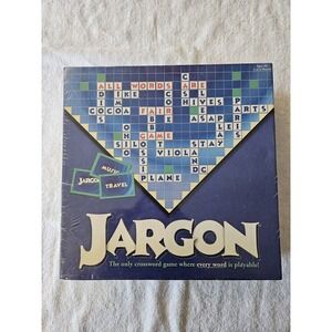 Jargon Crossword Game Ages 10+ for 2 to 6 Players from Friendly Games New Sealed